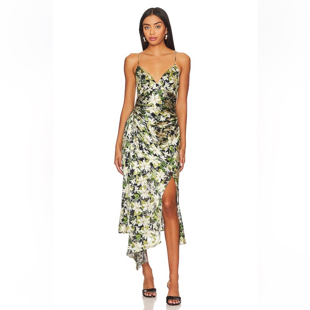 Alice + Olivia Shawna Dress in Moonlight Floral size 4